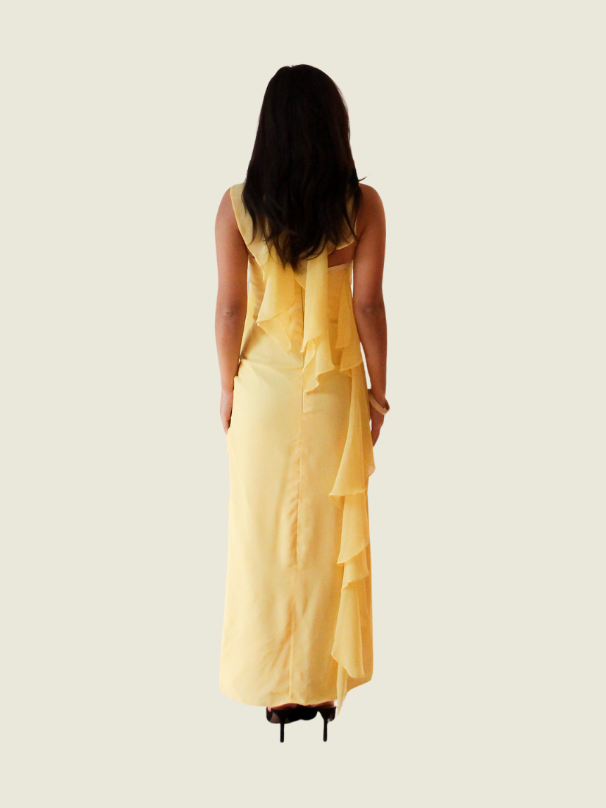 Eustacia Yellow Maxi Dress