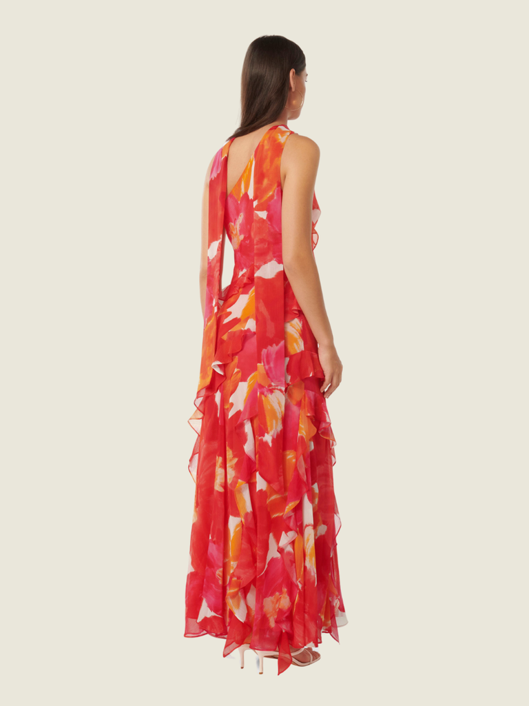 Ever New Daisy Asym Scarf Midi Dress