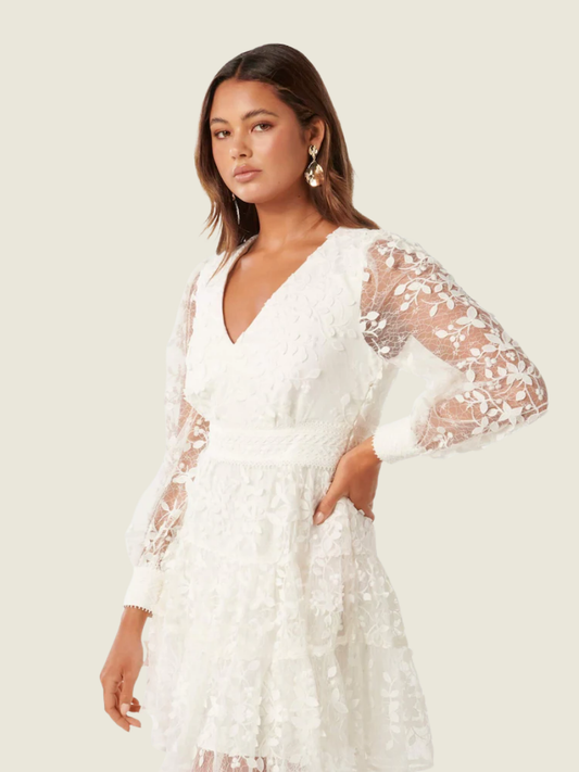 Ever New Frances Mini Lace Dress