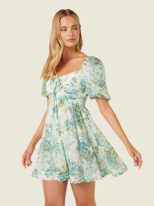 Ever New Phoebe Ruched Mini Dress