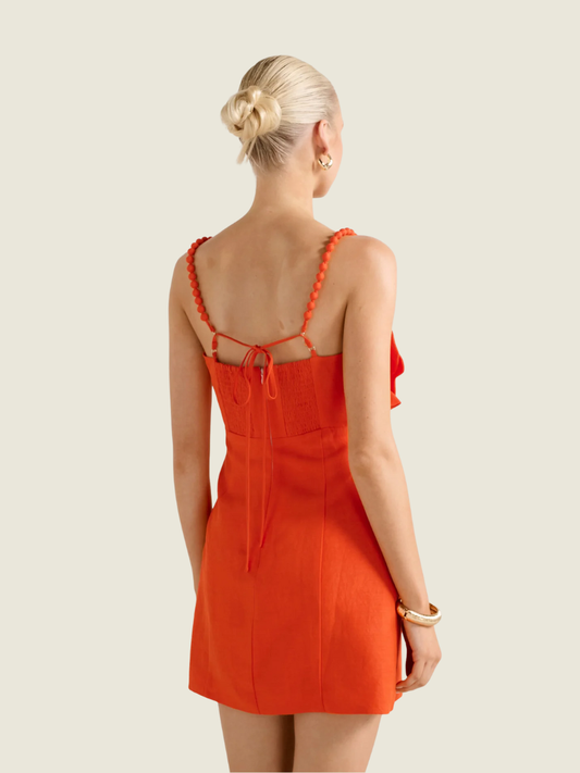 Ever New Spicy Orange Nicolette Flower Mini