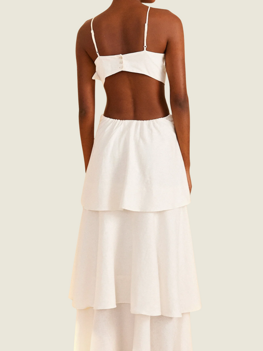 Farm Rio Flower Maxi Dress