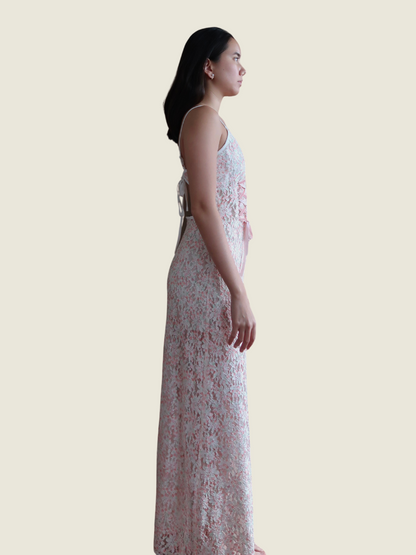 Gentlewoman Pink Lace Maxi