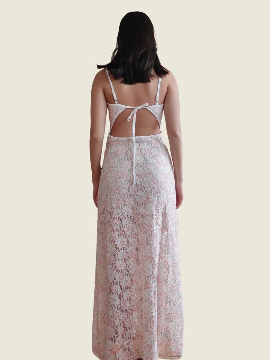 Gentlewoman Pink Lace Maxi