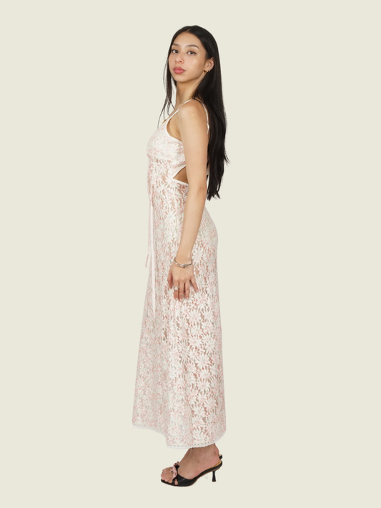 Gentlewoman Pink Lace Maxi