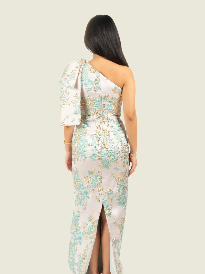 Debbie Co Custom Floral Gown