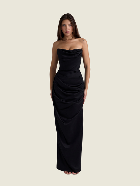 House of CB Black Adrienne Dress