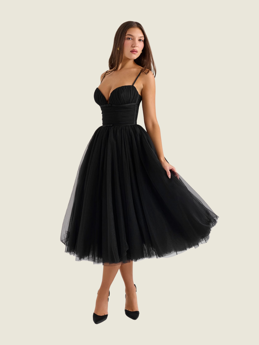 House of CB Black Countess Dress