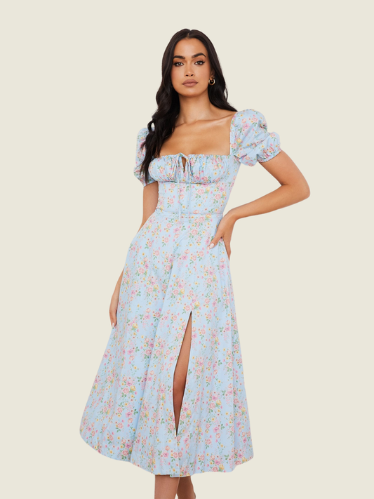 House of CB Blue Tallulah Dress