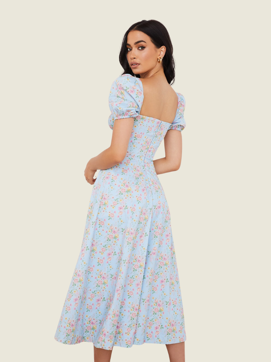 House of CB Blue Tallulah Dress