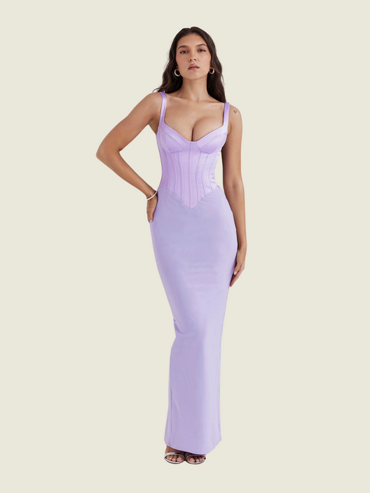 House of CB Breeze Corset Maxi Dress