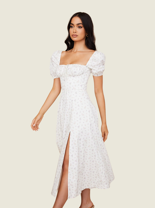 House of CB White Tallulah Dress
