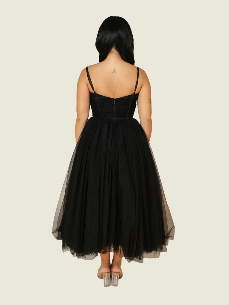 House of CB Black Countess Dress