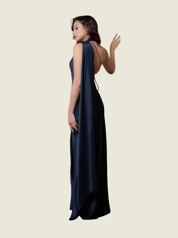 Kisserine Navy Caily Dress