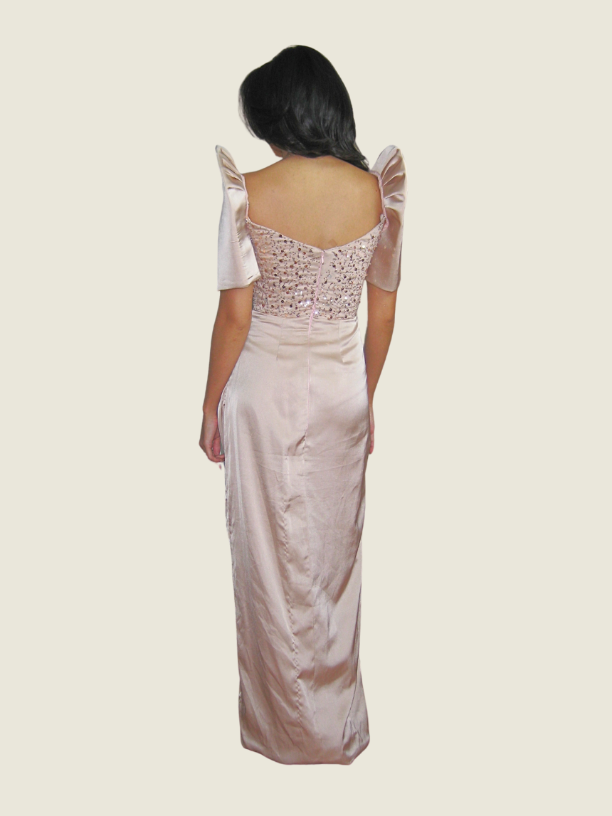 Latisha Studio Custom Pink Sequin Filipiniana