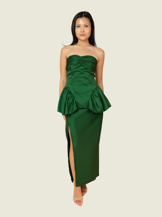 Laure Lucianna Top and Pencil Skirt Set