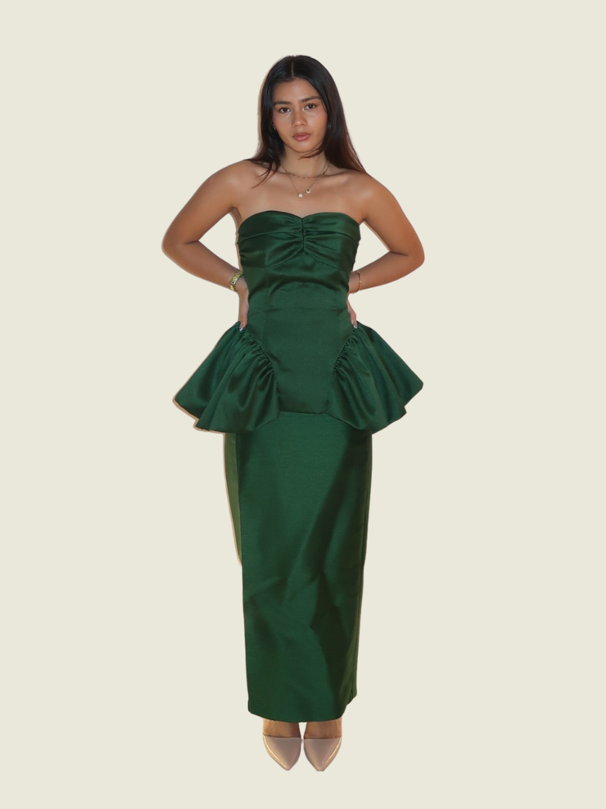 Laure Lucianna Top and Pencil Skirt Set