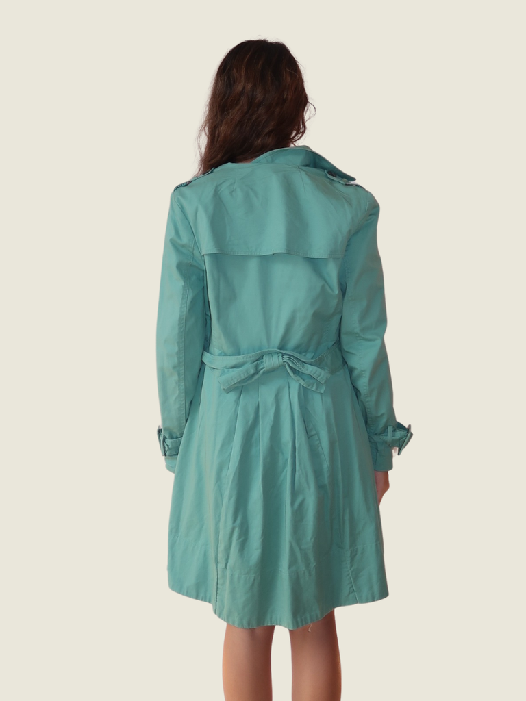 Lauren Conrad Green Trench Coat