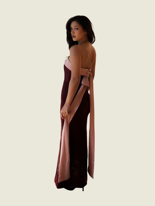 Maison Soriano Custom Re-worked Kimono Tube Dress