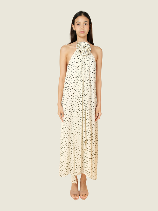 Majorelle Ivory & Black x Bridget Bradley Gown