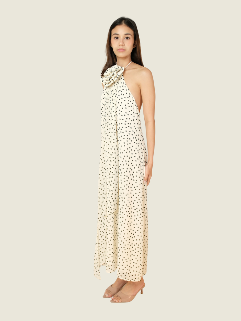 Majorelle Ivory & Black x Bridget Bradley Gown