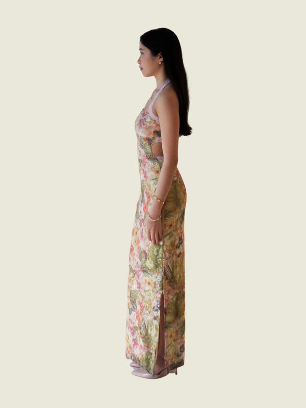 Margarita Bautista Floral Maxi Dress