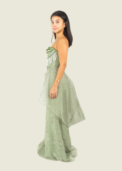 Martin Bautista Custom Green Gown hover image