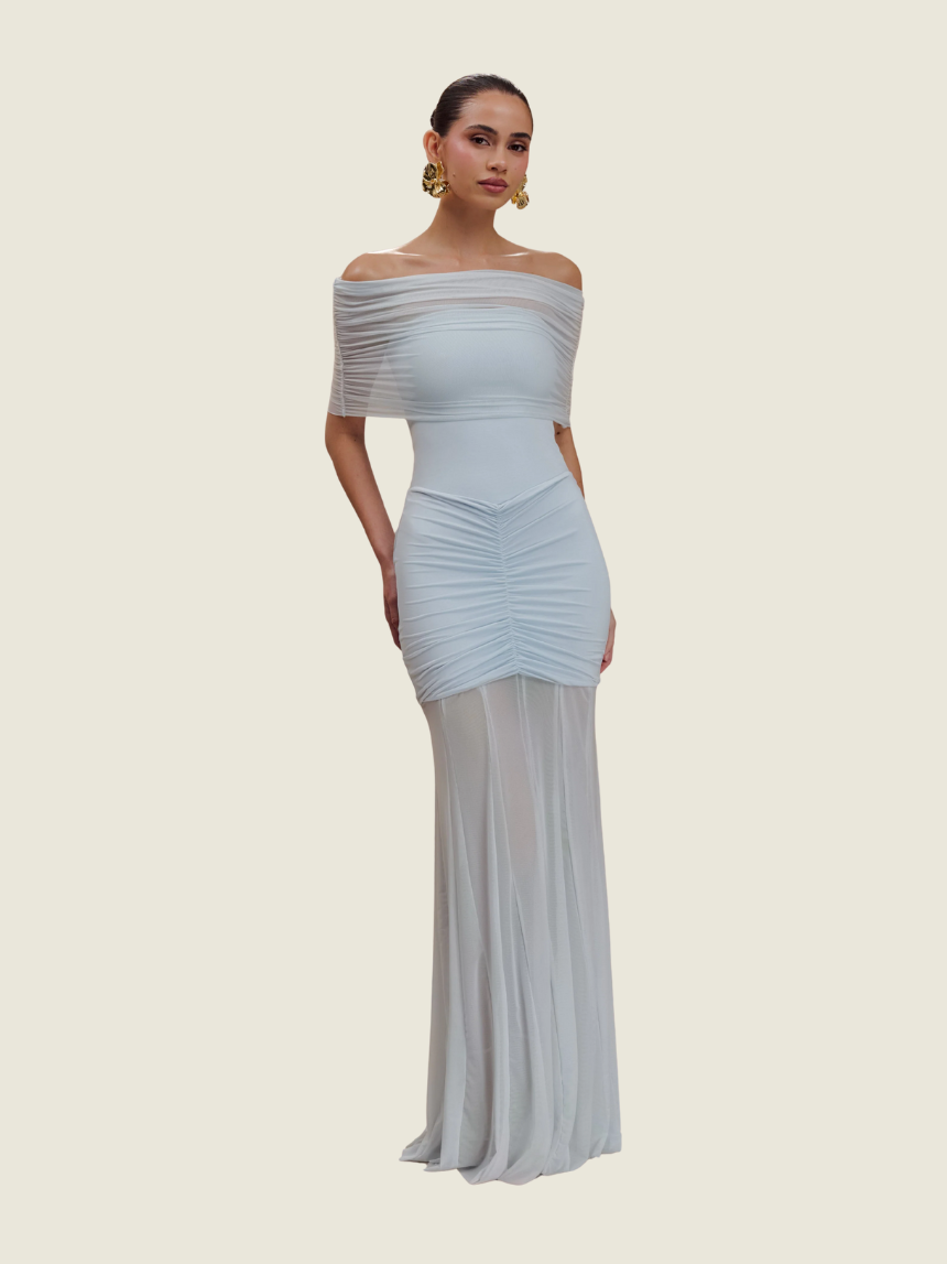 Meshki Caspian Slinky Maxi Dress