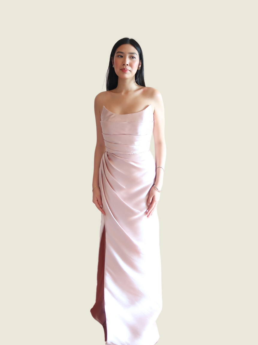 Mia Urquico Pink Gown