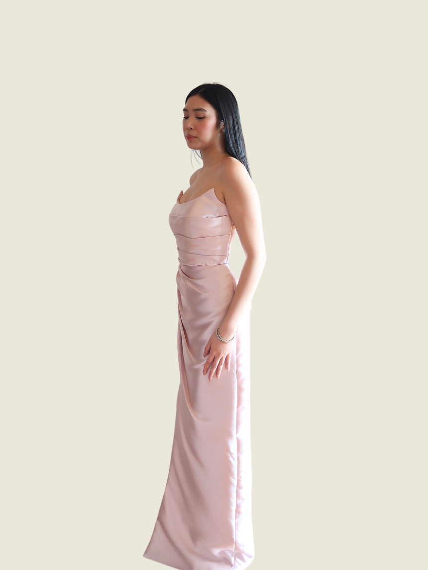 Mia Urquico Pink Gown