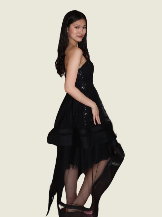 Monique Lhuillier Black Dress