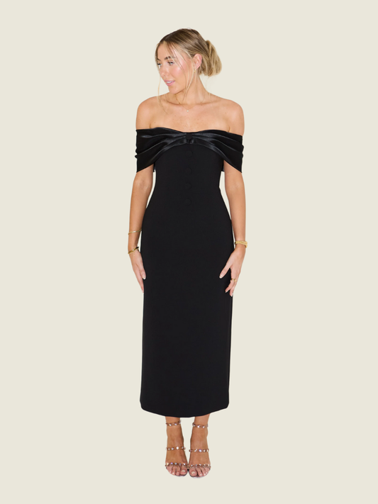 Odd Muse Bow Midi Dress