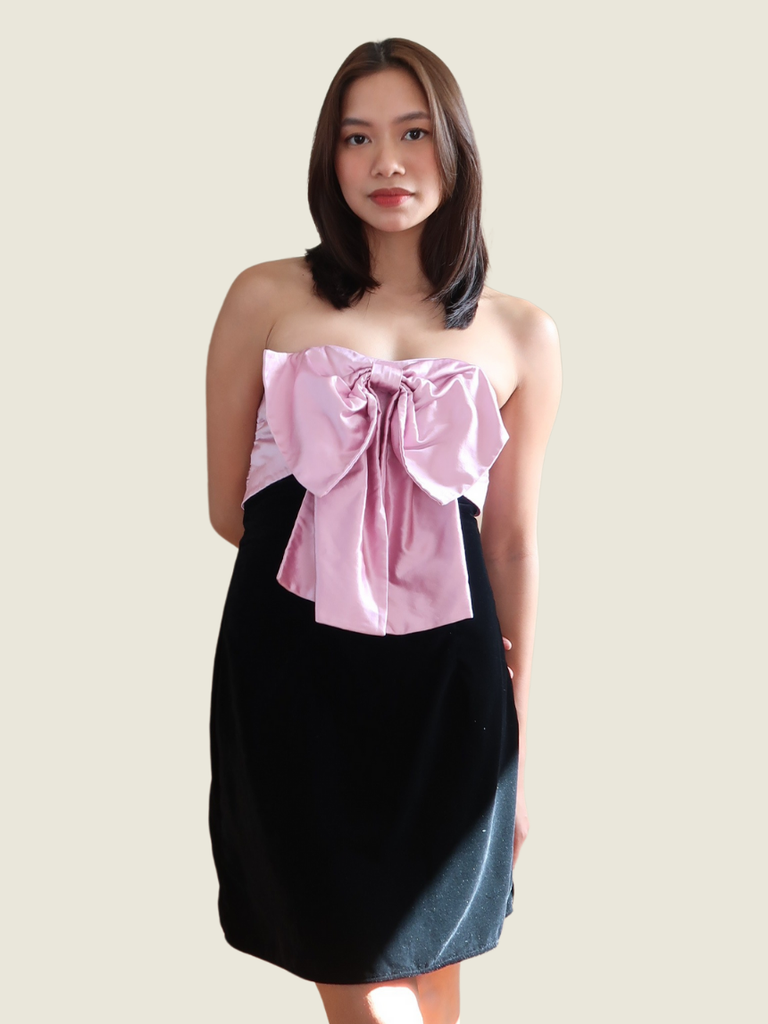 & Other Stories Black Bow Back Mini