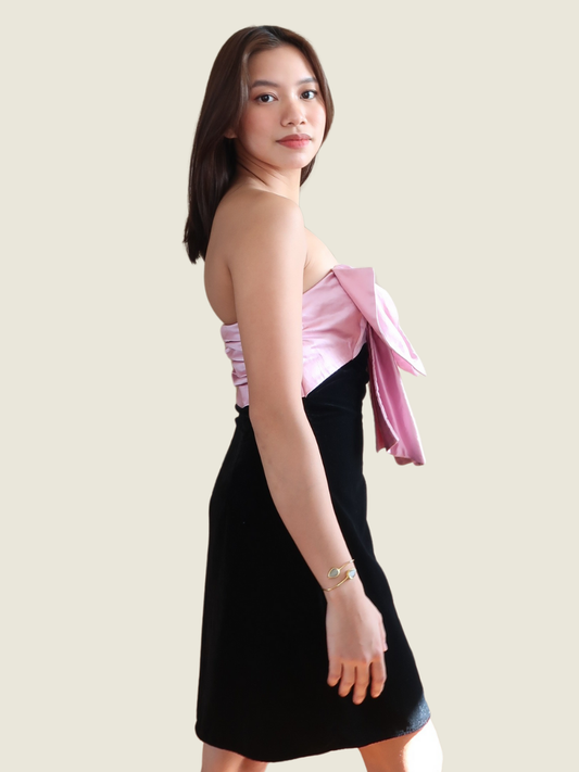 & Other Stories Black Bow Back Mini