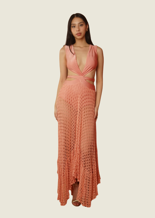 PatBO Monstera Beach Dress