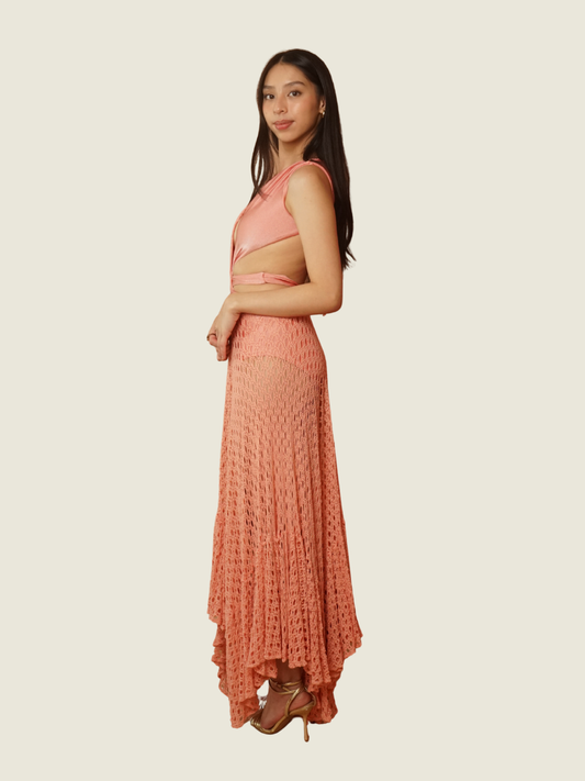 PatBO Monstera Beach Dress