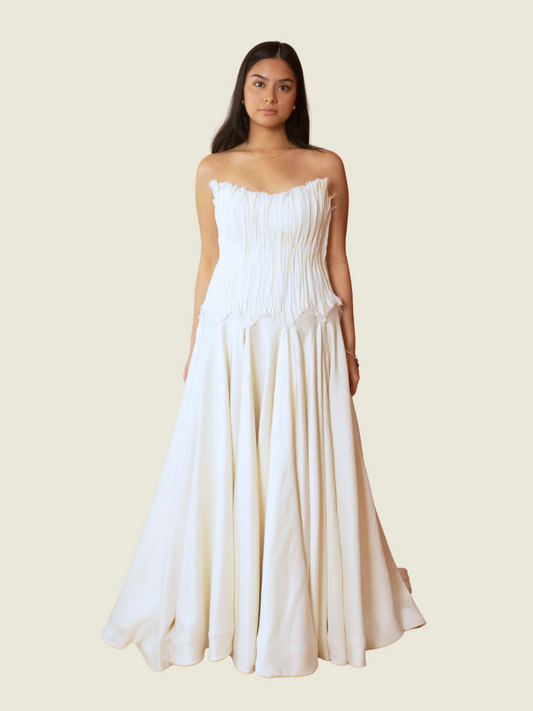 Patty Ang Silk Duchess Bridal Gown