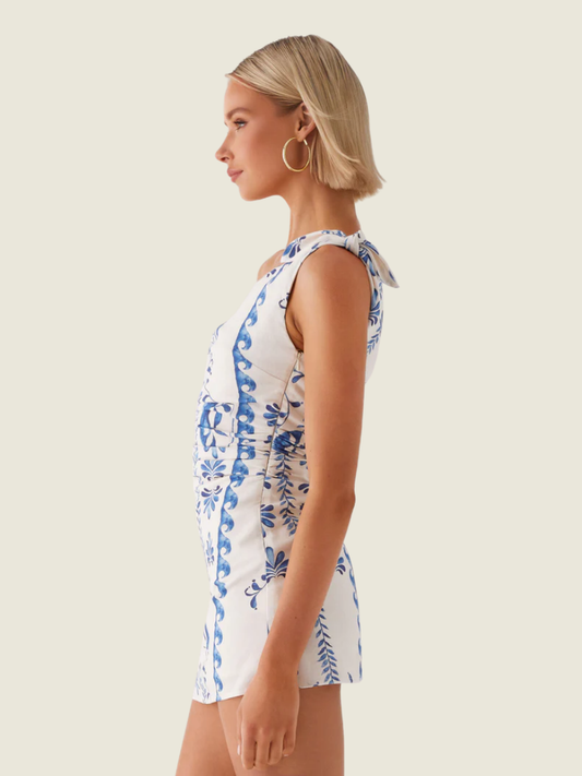 Peppermayo Amazonia Linen Mini Dress