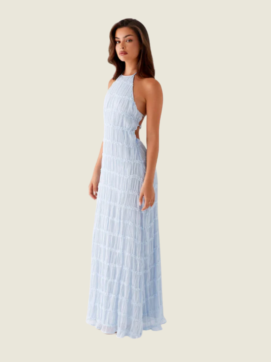 Peppermayo Blue Aullie Maxi Dress