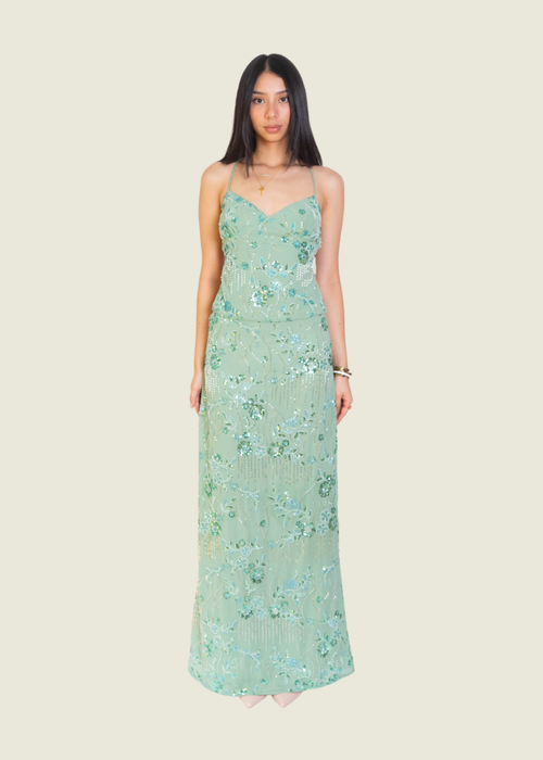 Peppermayo Kamilla Sequin Top and Corinna Sequin Skirt