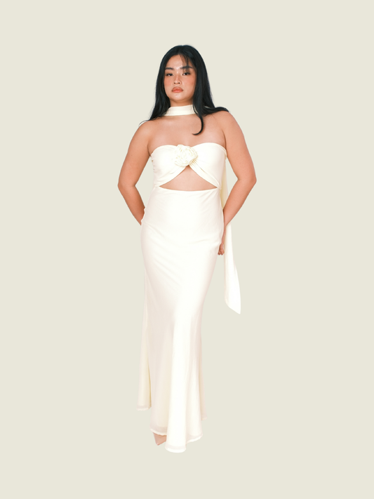 Peppermayo Yellow New Light Maxi Dress