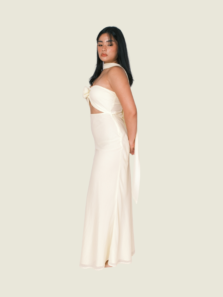Peppermayo Yellow New Light Maxi Dress
