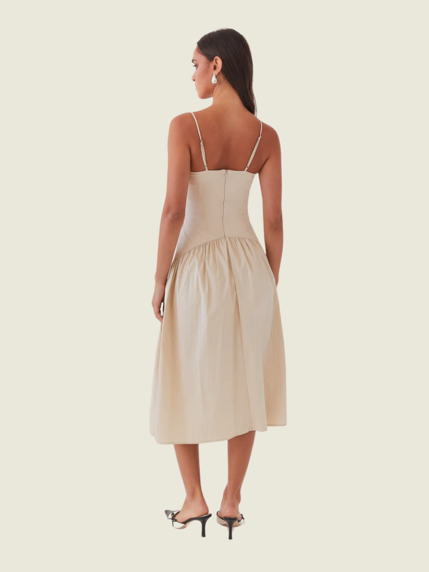 Peppermayo Yvette Corset Midi Dress