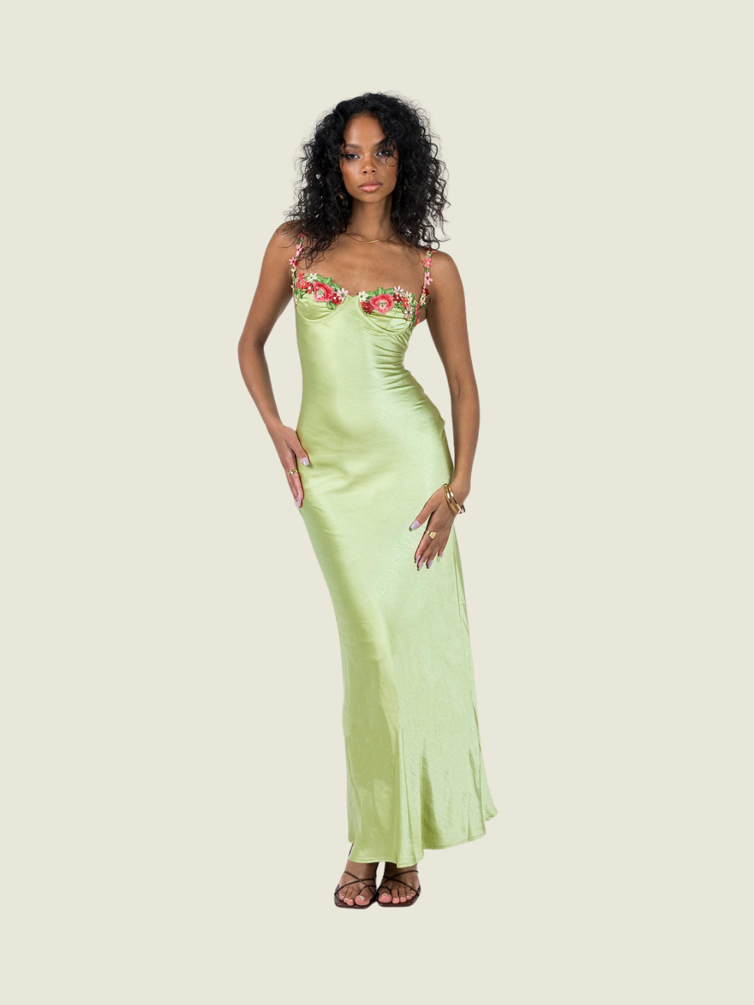 Princess Polly Kenzie Satin Gown