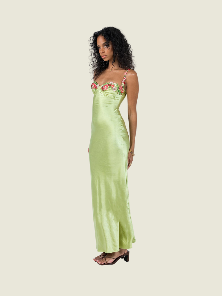 Princess Polly Kenzie Satin Gown