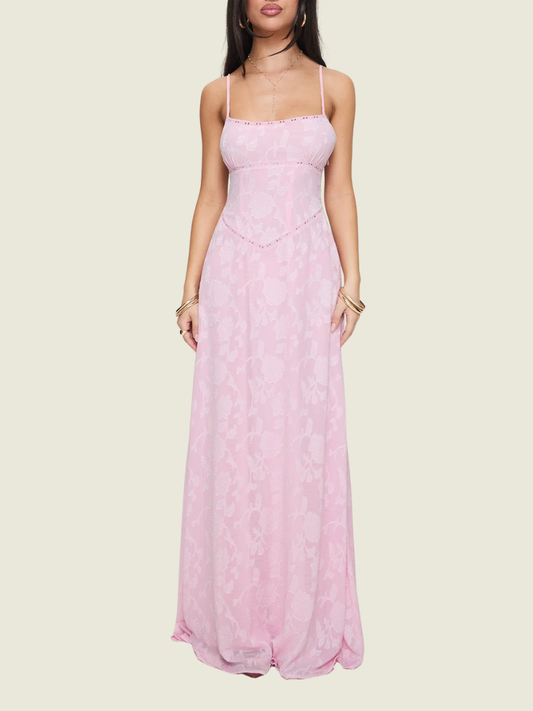 Princess Polly South of France Lace Maxi Dress