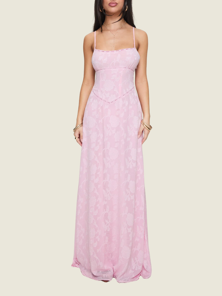 Princess Polly South of France Lace Maxi Dress