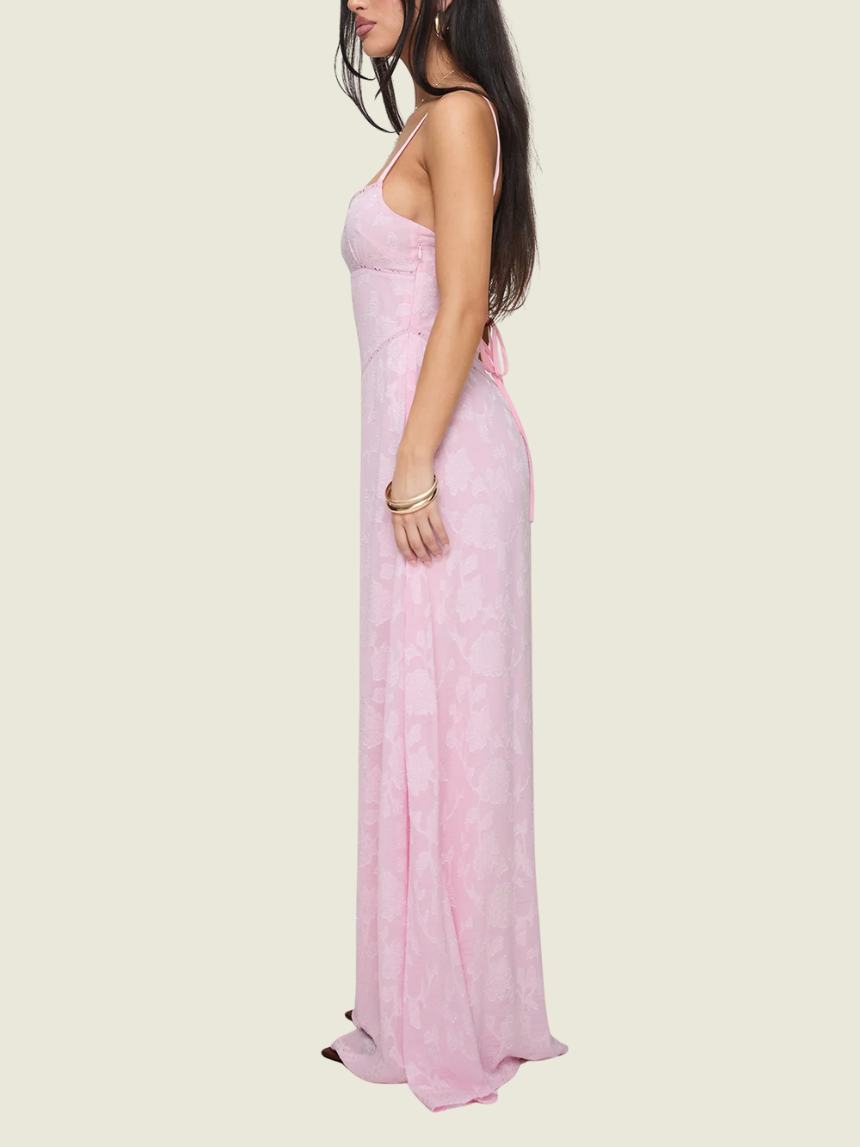 Princess Polly South of France Lace Maxi Dress