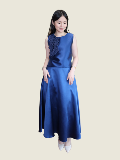 RAF x Debbie Co Navy Blue Two Piece Set
