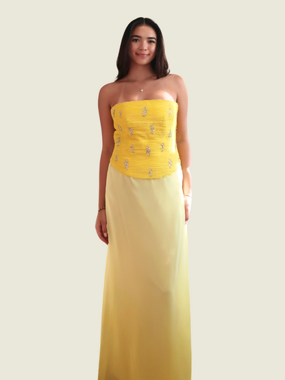 Rajo Laurel Custom Yellow Gown